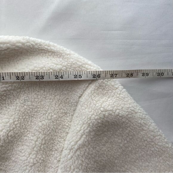 NWOT Free People Movement White/ Blue Over the Rainbow Fleece Size Small - Picture 14 of 16